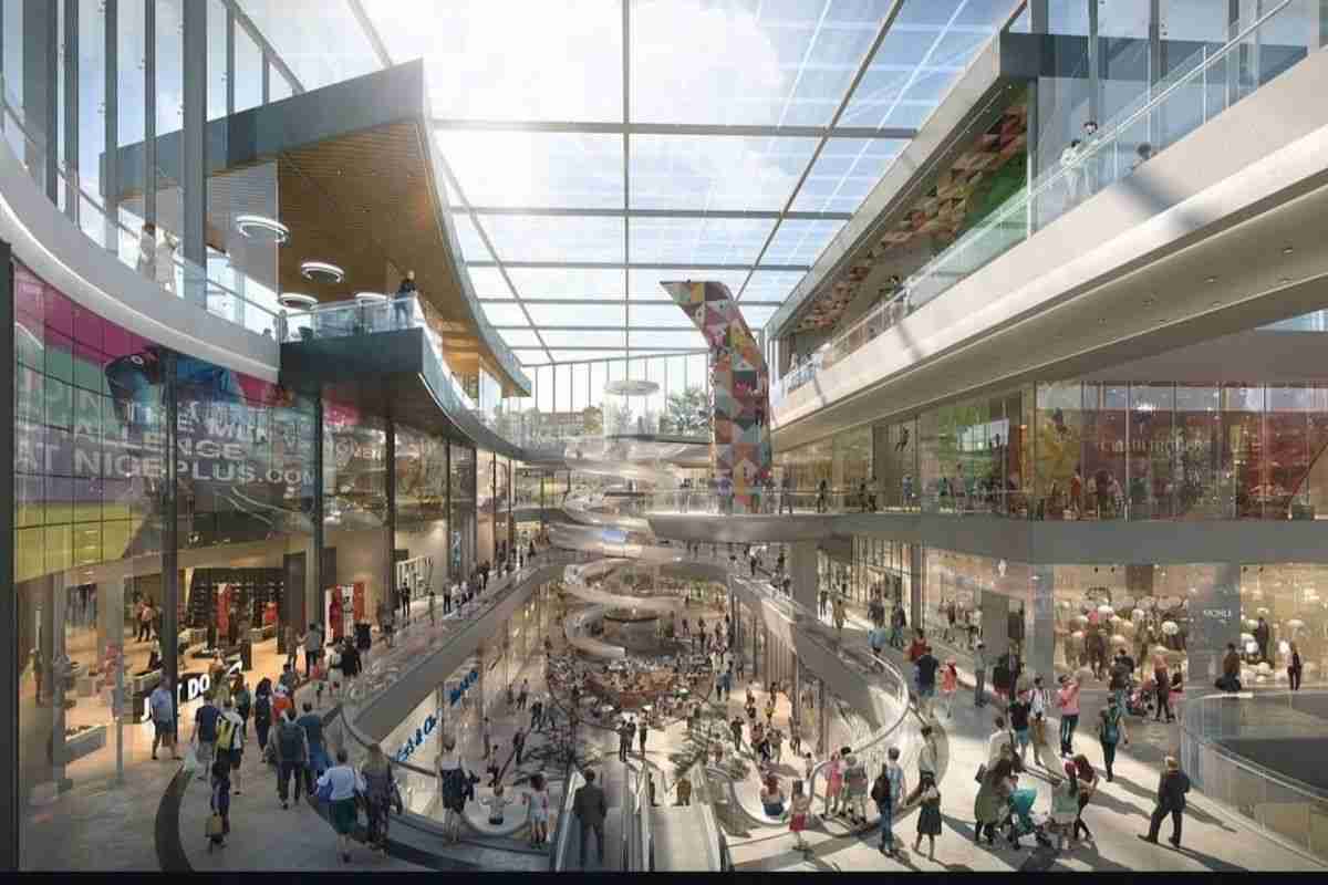 Il nuovo centro commerciale spaziale