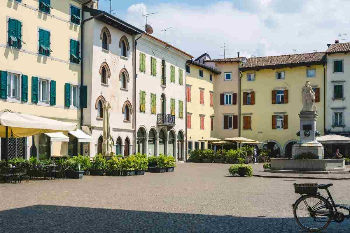 borgo italiano Aiello del Friuli