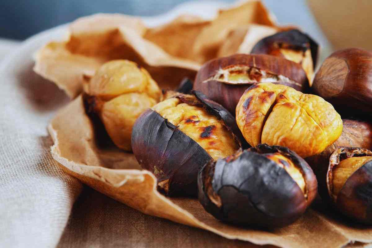 i segreti per fare le castagne al forno